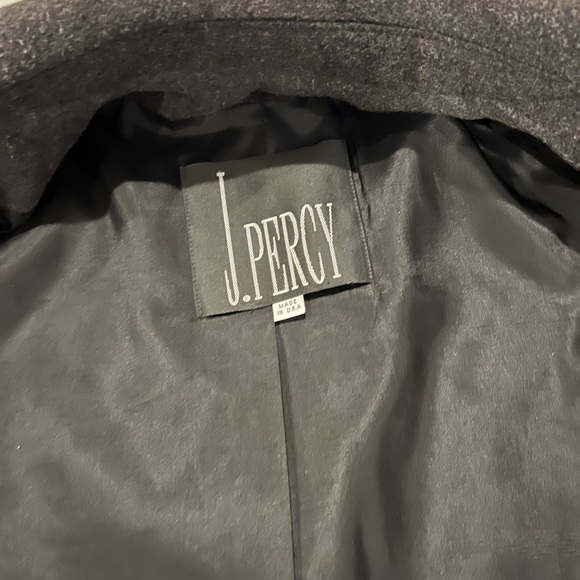 J Percy Womens Jackets & Coats J. Percy Wool Pea Coat Size 8 - Picture 3 of 6